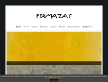 Tablet Screenshot of candidofernandezmazas.com